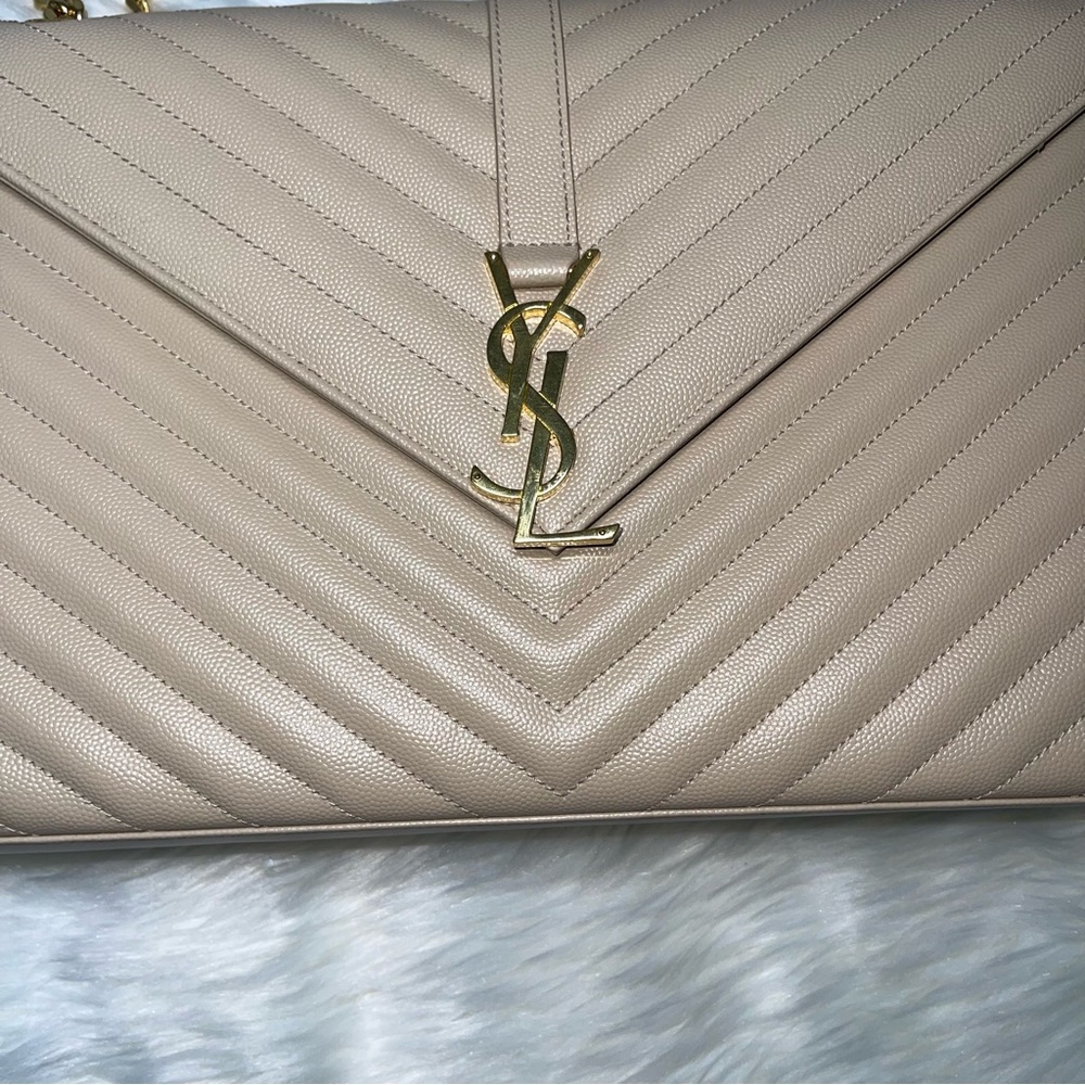 YSL Saint Laurent large envelope bag - Picture 4 of 12